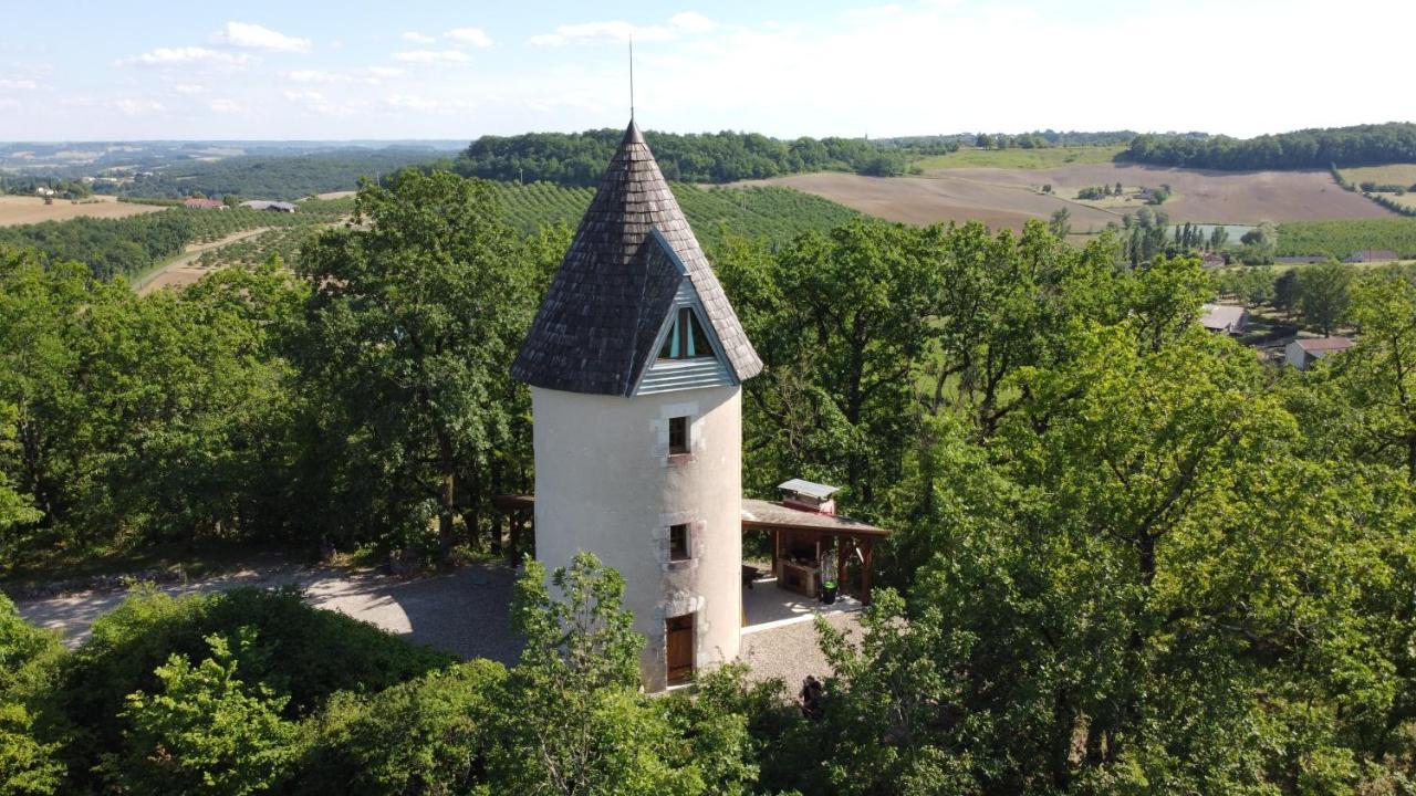 Moulin De Rouzé Villa Castelnaud-de-Gratecambe Exterior foto